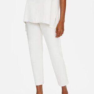 Eileen Fisher Slim Ankle Pant Bone